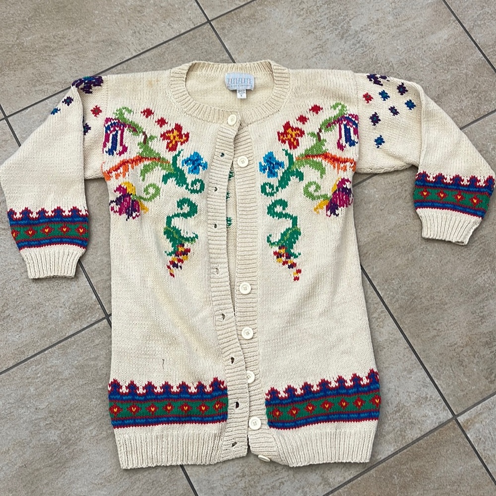 Sweater cardigan